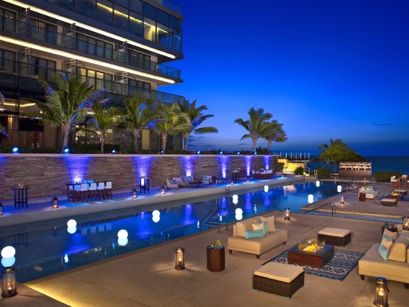 Pool cocktail hour