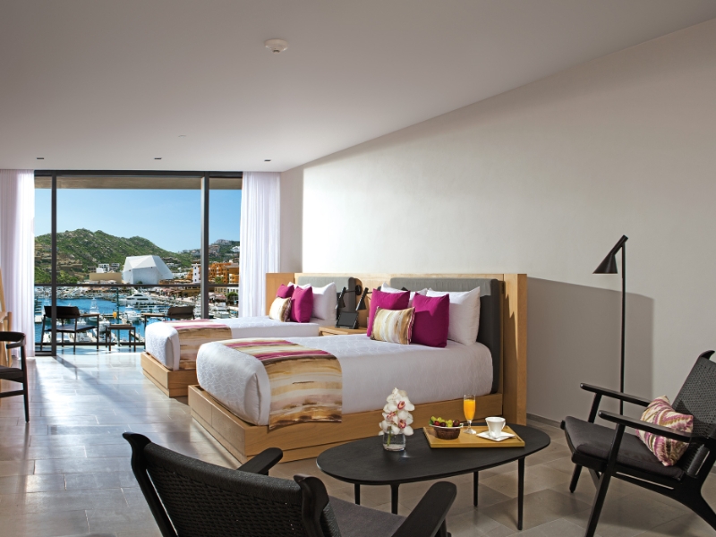 xhale club Suite Marina View double beds