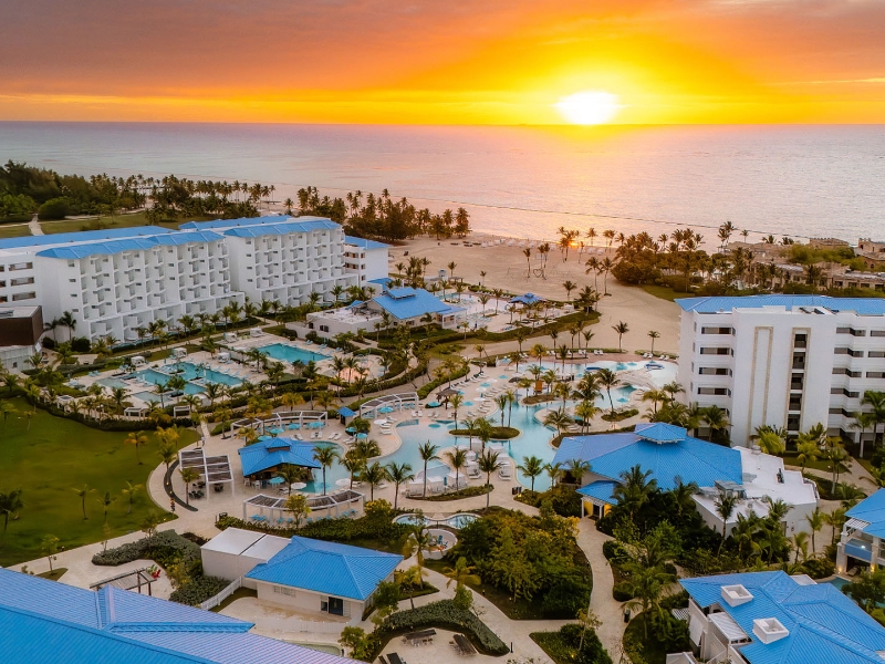 Aerial Sunset