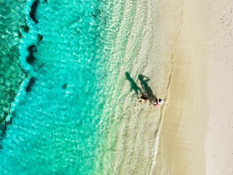 Beach Aerial View