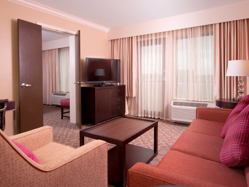 One Bedroom Suite Living Area