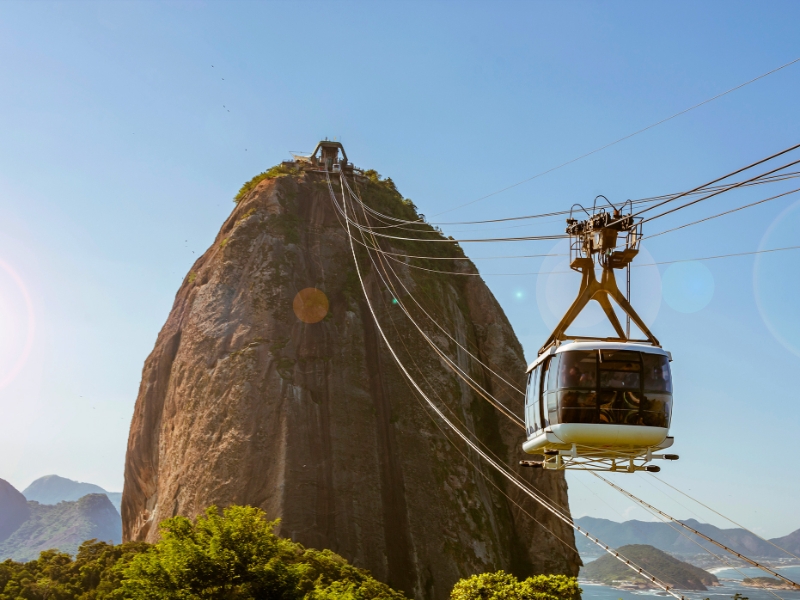 Cable Car to Sugarloaf Mountain 