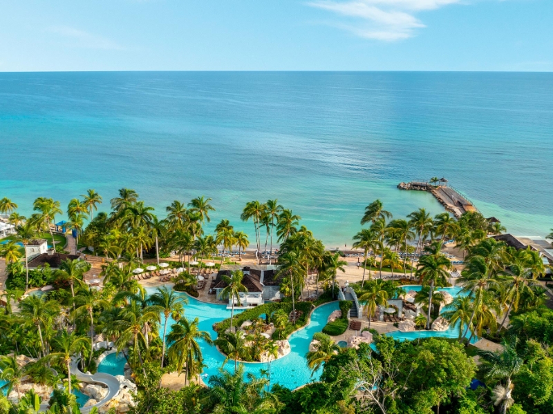 Aerial Beach View