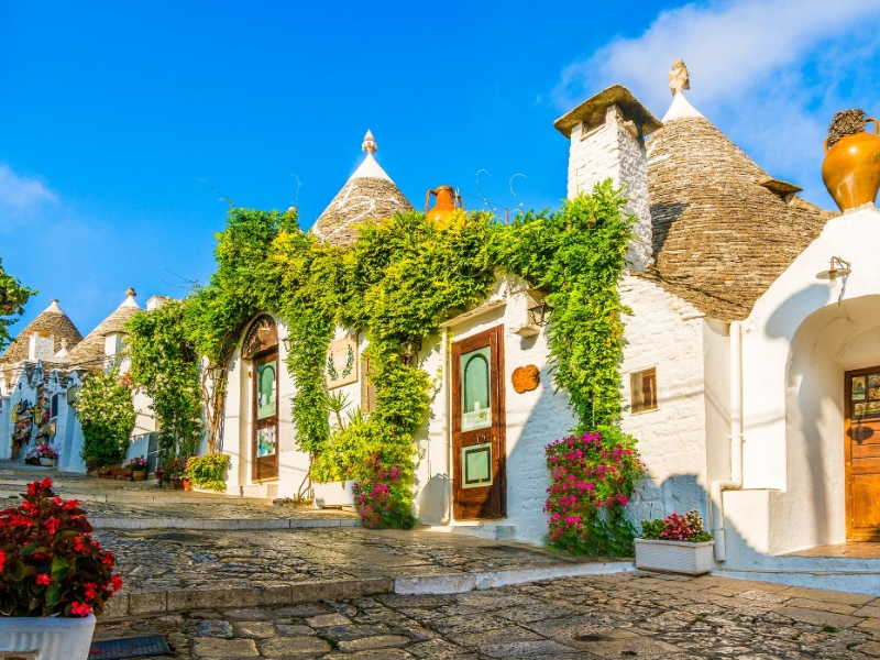 Trulli Houses in Alberobello Italy