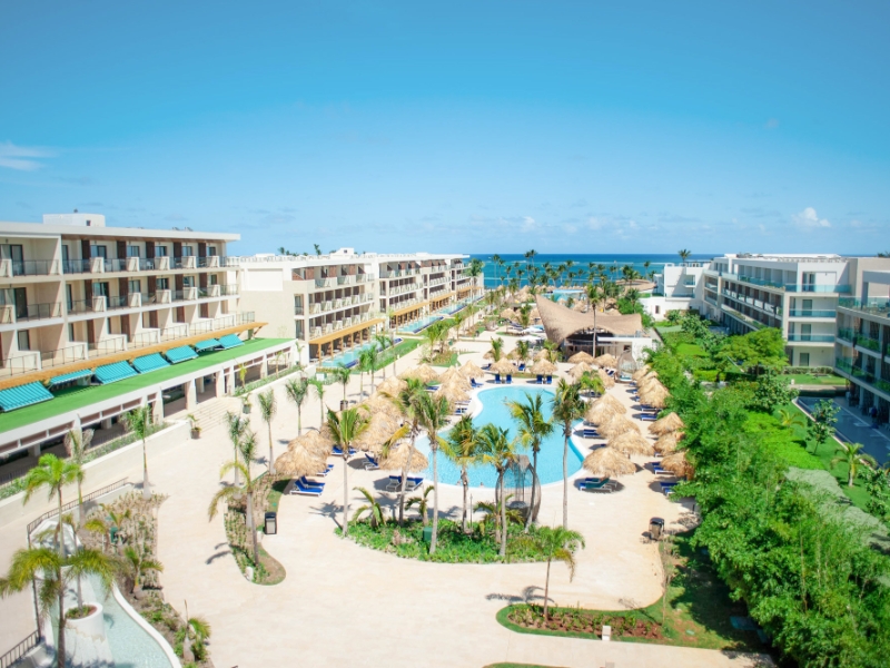 Serenade All Suites Pool Aerial