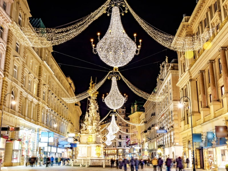 Graben shopping street Vienna