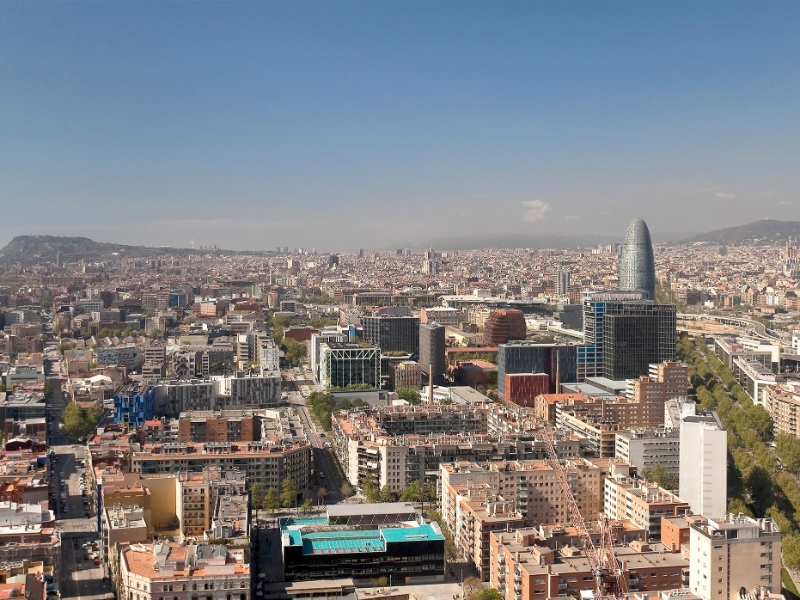 Roof South Barcelona View