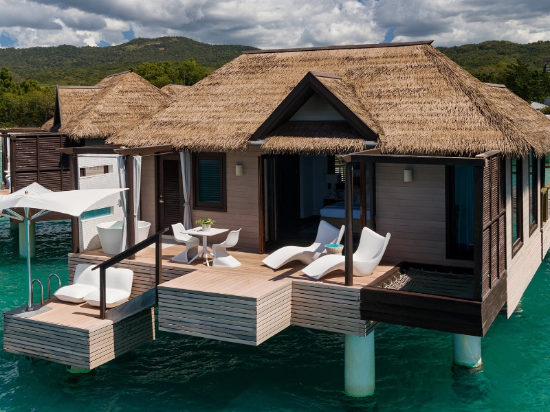 Blue Mahoe Overwater Villa Exterior