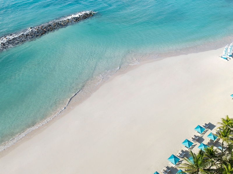Beach aerial