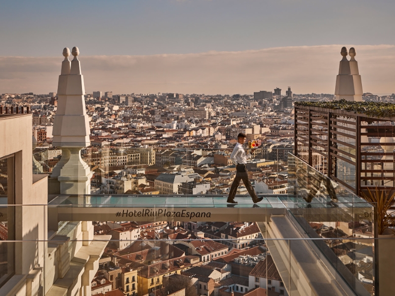 Rooftop bar