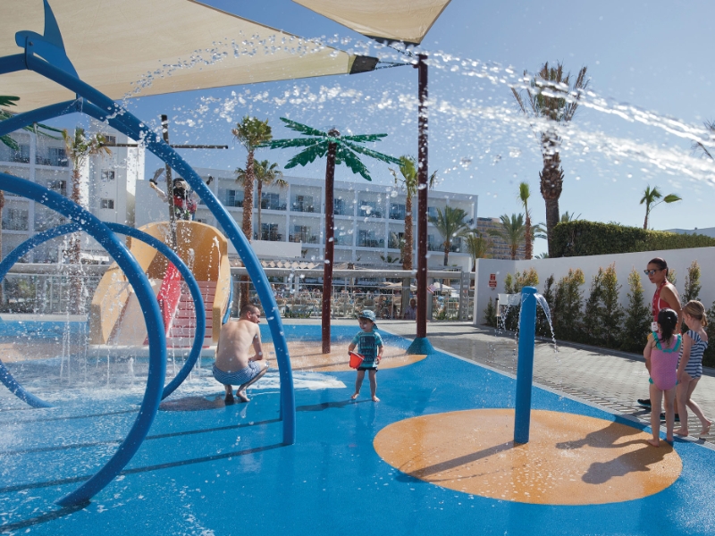 Splash children playground