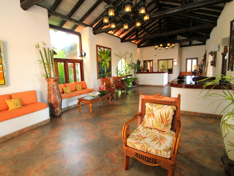 Entrance to Reception