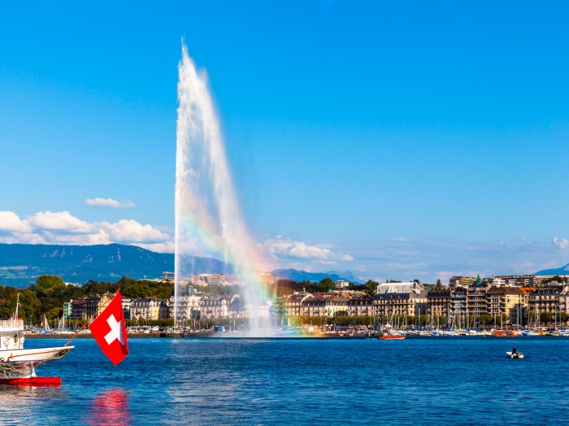 Jet dEau Geneva