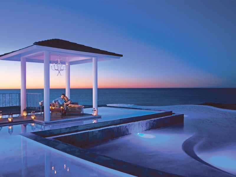 Private Romantic Dining Area