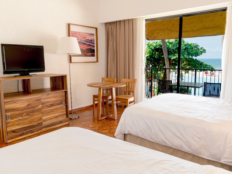 Double Bed Pool View Room