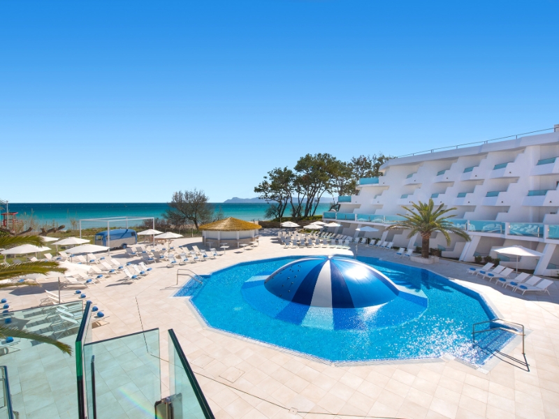 Pool Aerial View