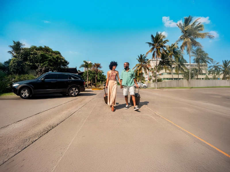 Couple on vacation