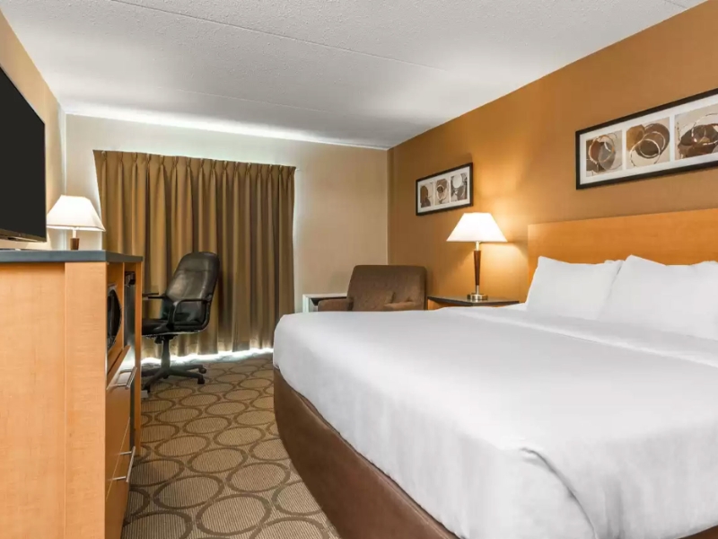 Guestroom with king bed