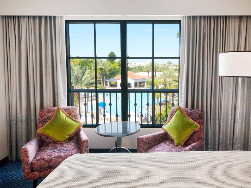 Pool VIew Room 2 Queen Beds