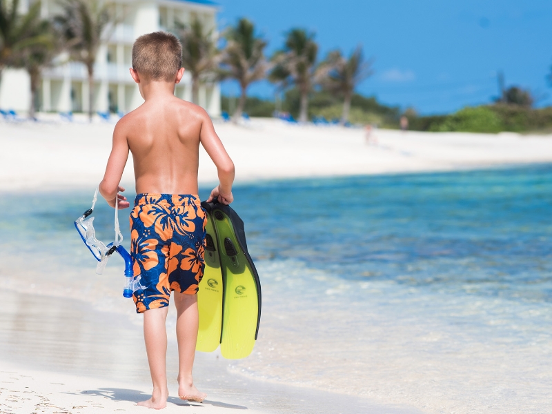 Beach lifestyle boy