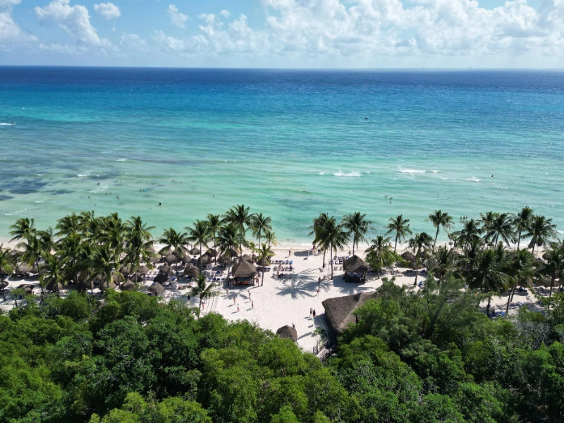 Beach Aerial View