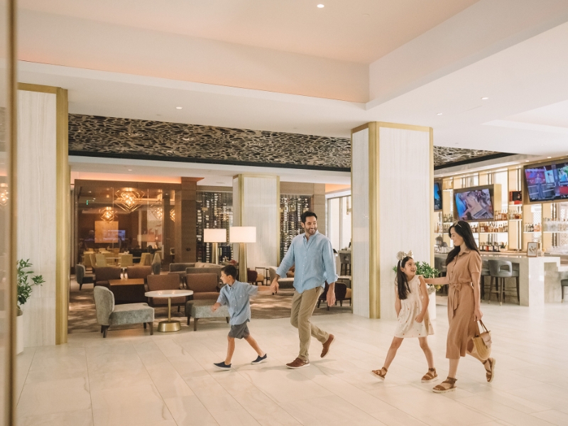 Family Lobby Stroll