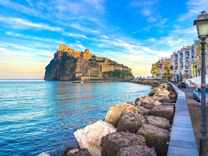 Aragonese Castle Ischia Island