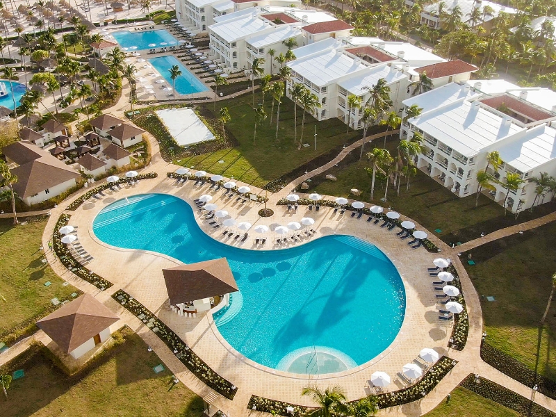 Aerial View Pool