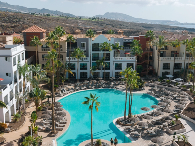 Pool Aerial View