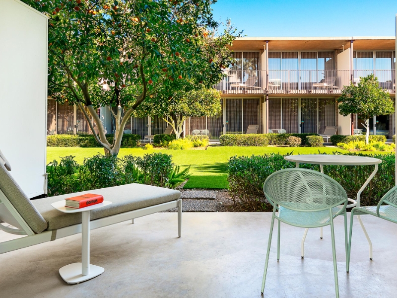 Studio King Guest Room Patio