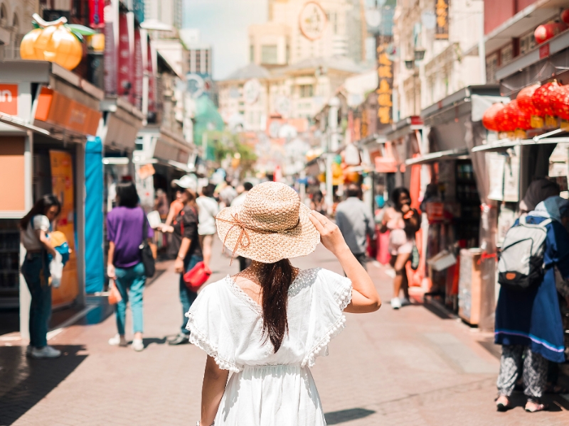 Singapore Chinatown Street Market