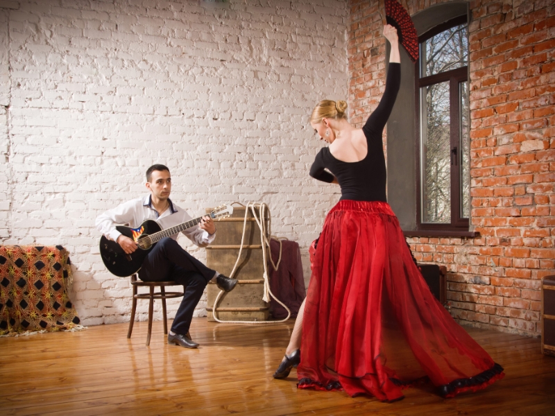 Flamenco dancer