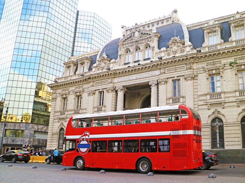 Central Post Office Building Plaza de Armas Santiago Chile