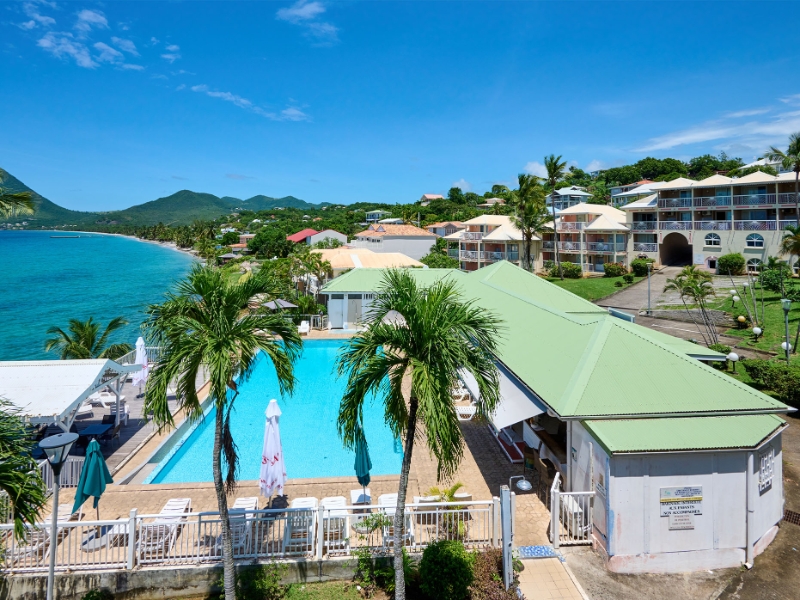 Aerial Pool and Resort