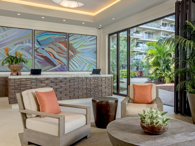 Front desk
