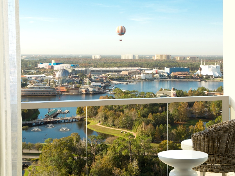 Balcony Disney Springs Daytime