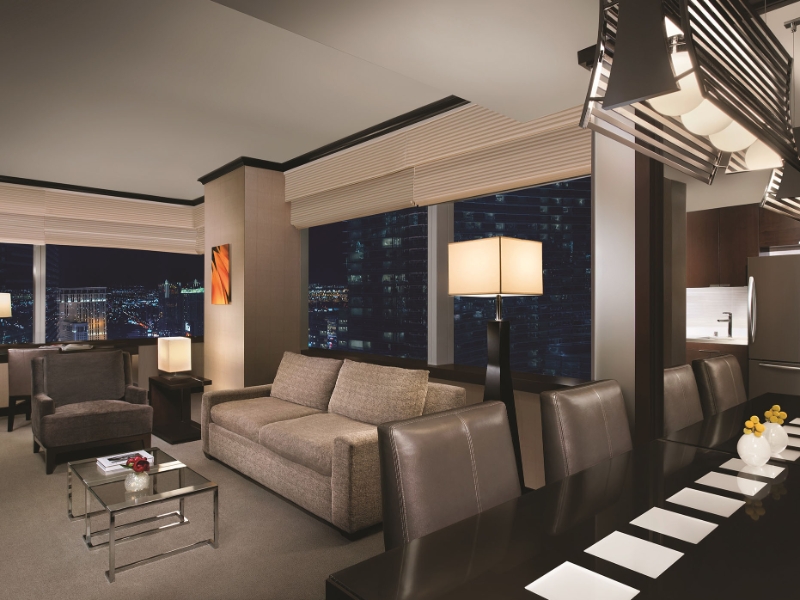 Executive Corner Suite Living Room