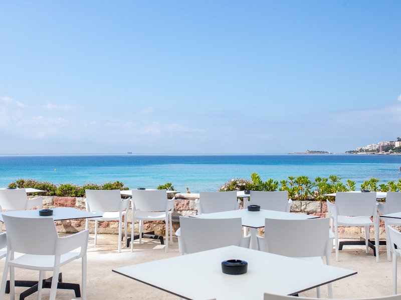 Buffet Terrace view