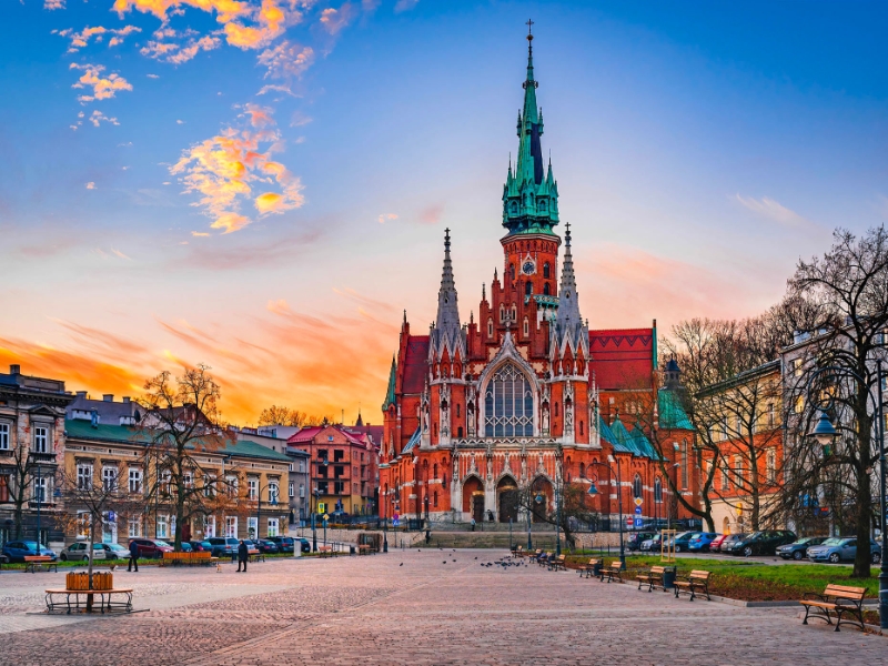 St Josephs Church Krakow Poland