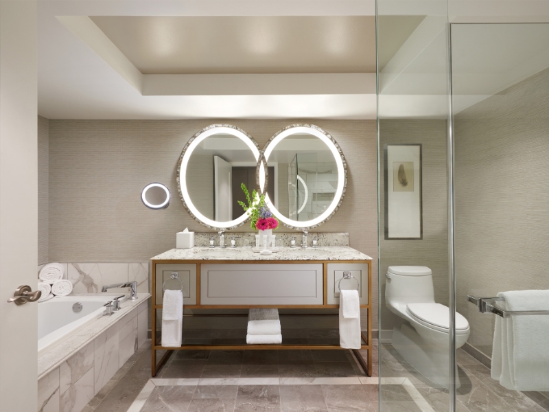 Remodeled Strip View Spa King Bathroom