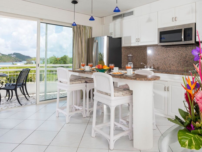 1 Bedroom Suite Lagoon View Kitchen