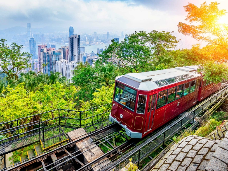 Peak Tram Hong Kong