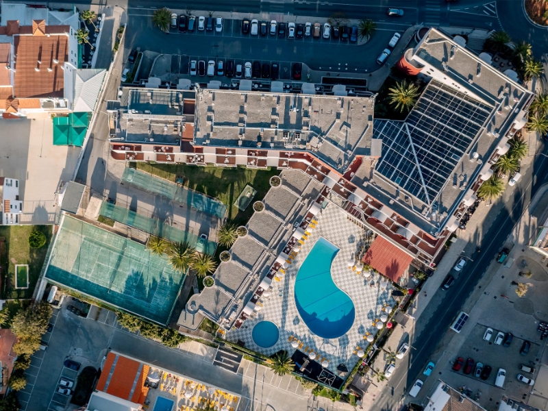 Aerial view