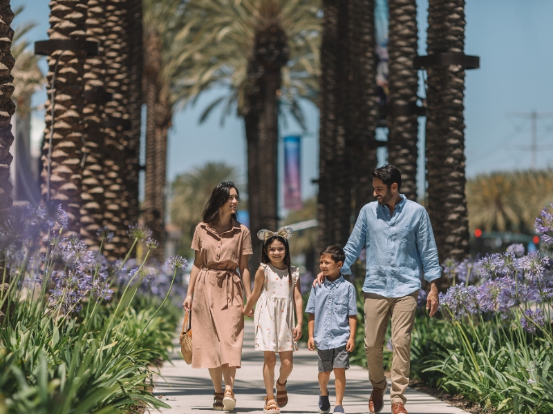 Family Outdoor Stroll