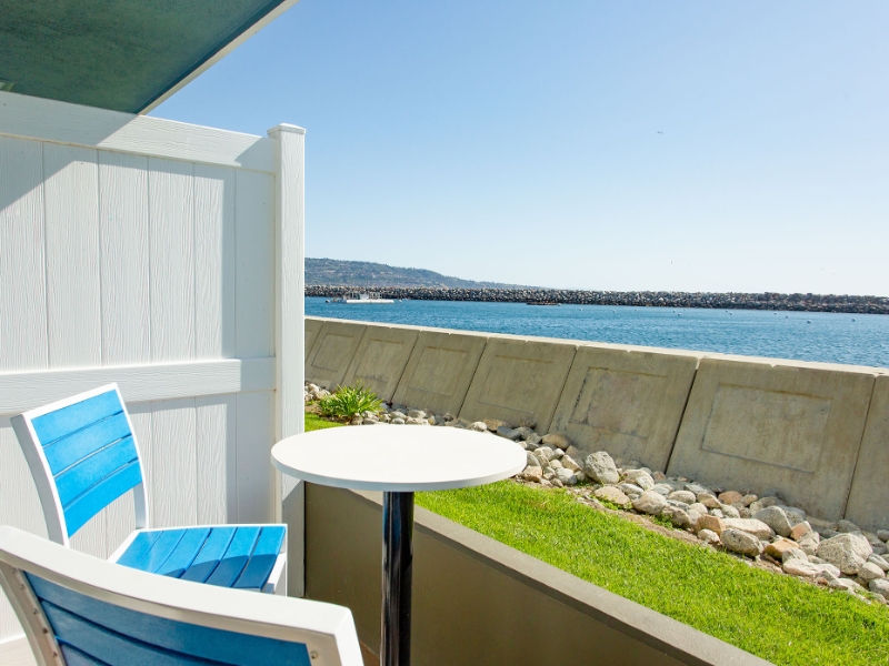 Ocean Side King Patio with View