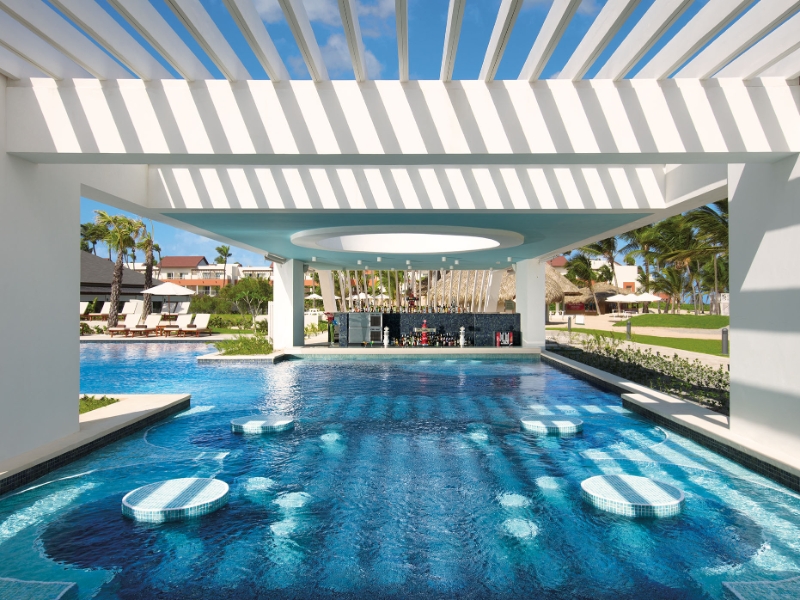Preferred Club adults only swim up bar
