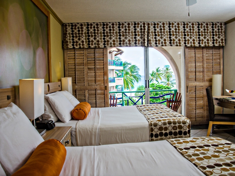 Ocean View Double Beds Room