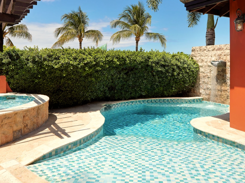 Mediterranean One Bedroom Butler Villa Private Pool Patio