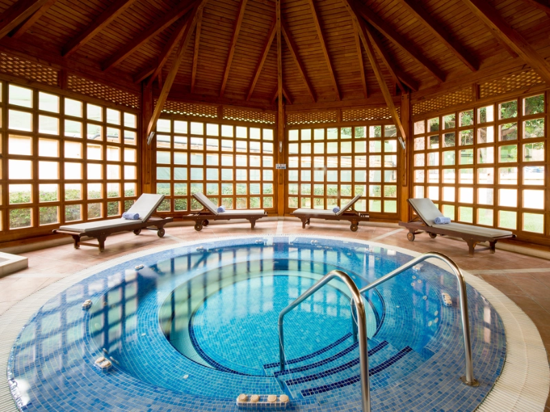 Spa Poolside