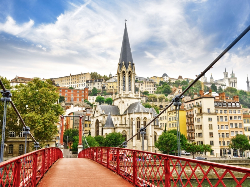 Lyon Saint George Bridge